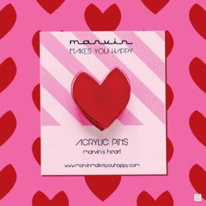 Marvin's Heart pin